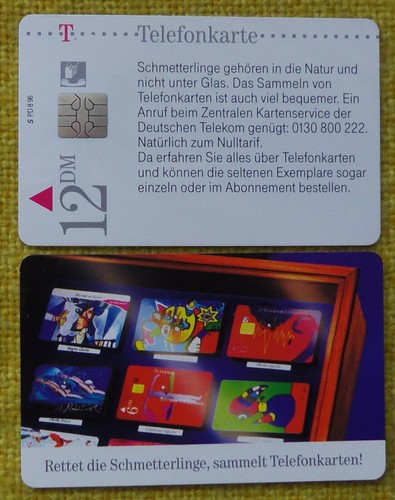 Telefonkarte 96 rettet - telefonkarte, 8.96