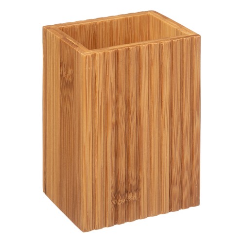 Badezimmer becher bambus - bambus, braun