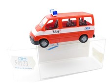 345HO /04 - Rietze H0 50523 - Ford Transit Feuerwehr Brandweer 784 - top in OVP