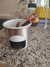 Schokoladenfondue Mit Gabeln