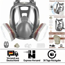 Vollgesichtsmaske mit klarer