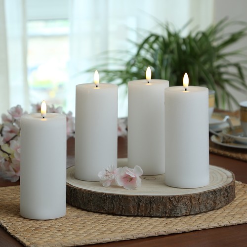 Led kerzen lina rustik - led,