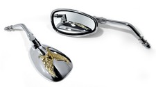 Spiegel Set Motorrad Chrom