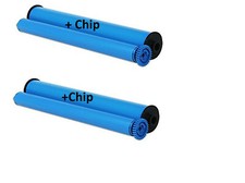 2x Fax Ink-film + chips für Philips PFA-351 PFA351 Magic 5 Serie ECO Smart Voice