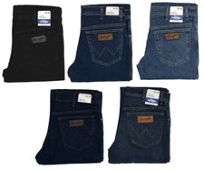 Wrangler Jeans Texas Stretch Hose 1.Wahl Ware Blau Schwarz Dunkelblau Blue-Black