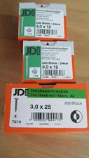 Schrauben Sortiment 3 Packungen Marken Produkt  /// AUKTION Nr.X19