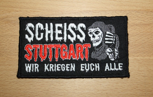 Aufnäher anti stuttgart ksc - aufnäher,