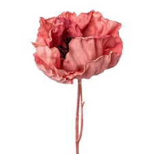 Kunstblume Mohn, 5er Set