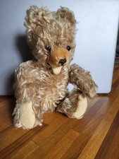 Alter Steiff Teddy Bär Zotty vermutlich Steiff oder Herrmann, Gelenke beweglich
