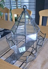 Tiffany Stil Gewächshaus, Kakteenhaus, Glashaus, Bleiverglasung, Gebraucht