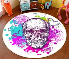 3D Aquarell Kunst Skelett