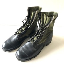  US Army Jungle Boots oliv mit Panama Sohle original US 9 W gebraucht.