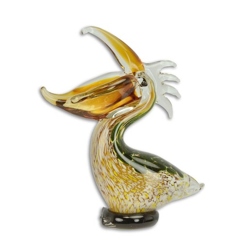 Glasfigur pelikan - pelikan, im