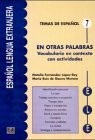 Otras palabras vocabulario - otras,