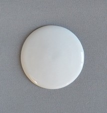 Rund Schild 5,3cm weiß