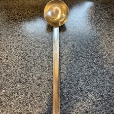 Große Fissler coronal 18/10Schöpfkelle/Suppenkelle 10cm, länge 45 cm