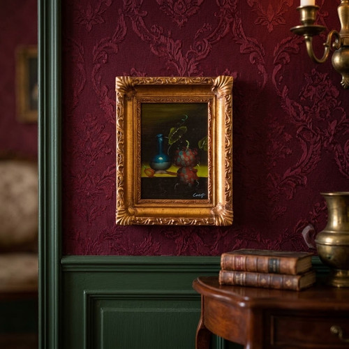 Altes ölgemälde handgemalt - Ölgemälde,