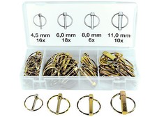 50-tlg. Klappsplinte Sortiment