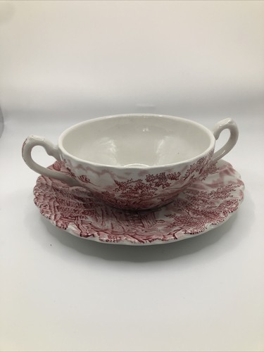 Suppentasse und untertasse - suppentasse,