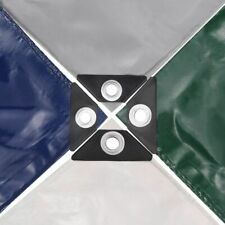 PVC Abdeckplane LKW Plane 650g/m² Schutzplane Gewebeplane grau blau weiss grün