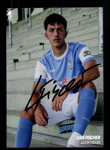 Luis fischer autogrammkarte - luis,
