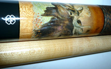 McDermott EL-04 Pool Queue Deer / Wildlife Serie 1990-94 RAR WILDGAME weitere !