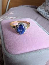 Gold Ring 750 mit Tansanit und