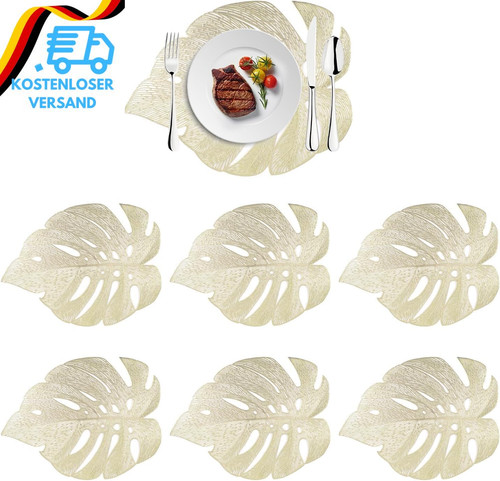 Blatt tischset teiliges - blatt-tischset,, 6-teiliges