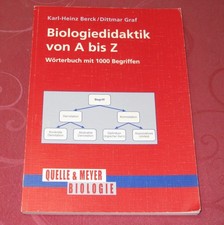 Biologiedidaktik von A bis Z   von Karl-Heinz Berck