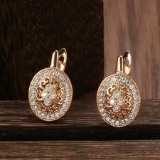 Luxus damen ohrringe - damen, rosegold