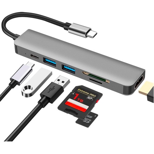 Usb hub mit 4k - usb-c, 6-in-1