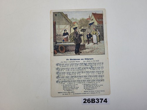 Postkarte bärschtenma aus - d'r,