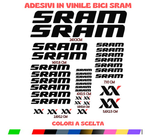 Kit aufkleber sram - kit,