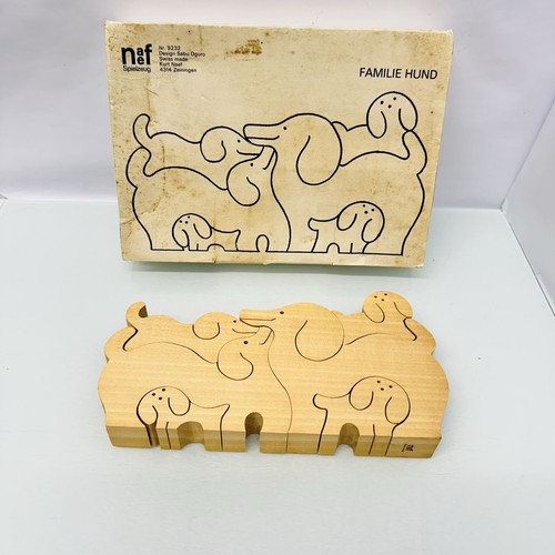 Vintage naef holz puzzle - vintage,