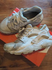 Nike Huarache Run GS Schuhe, Weiß, Größe EUR 38 Gebraucht