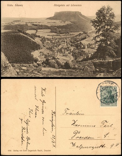 Königstein sächsische - königstein, (sächsische