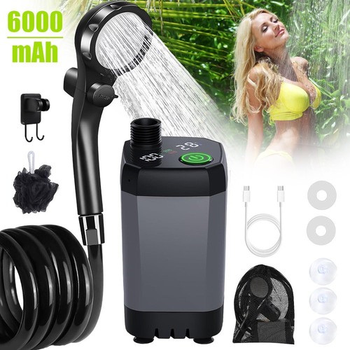 6000mah akku camper dusche - 6000mah,