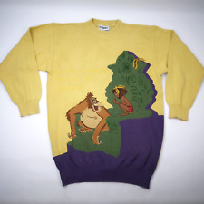 Iceberg Strick Pullover Dschungelbuch gelb Gr. VI (L)