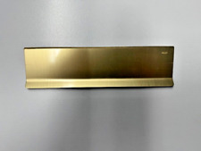 Briefkastenklappe gold eloxiert