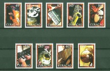 Curacao 2011 - Musikinstrumente Akkordeon Posaune Klavier Kontrabass Nr. 19-27 ⁑