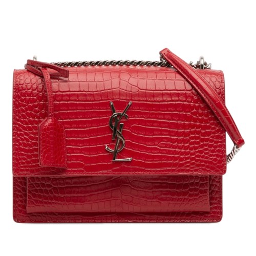 Saint laurent medium - laurent, croc