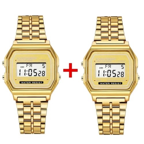 2stück digital armbanduhr - 2stück,