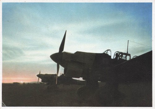 Postkarte ww2 junkers - ww2, ju