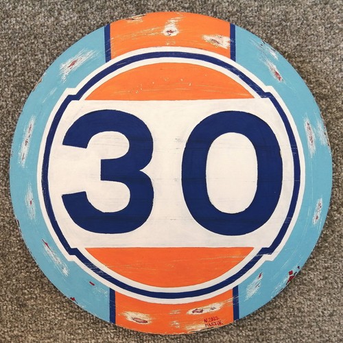 Gulf racing art - art., gt40