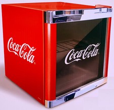 Cubes Cool Cube Coca-Cola Getränkekühlschrank 48 L,Glastür-Minibar,CC-165E,EEK E