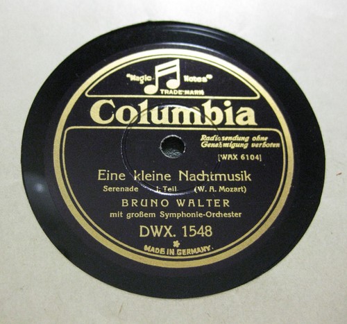 Bruno walter eine kleine - walter,