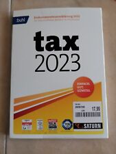 Tax 2023 Steuersoftware Einkommenssteuererklärung
