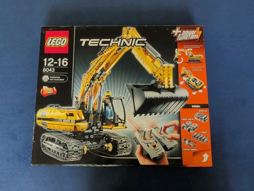 Lego motorized excavator - motorized,
