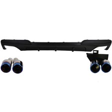 Umbau Heckdiffusor + Endrohre