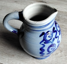 Weinkrug Bembel  Apfelwein  1 Liter blau